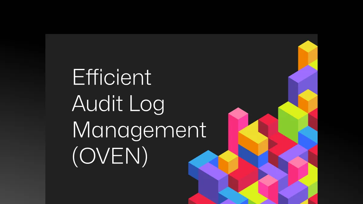 Efficient Storage and Management of Large-Scale Audit Logs (OVEN)